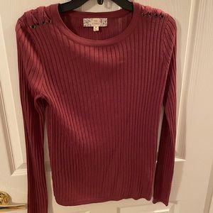 Pink long sleeve tee